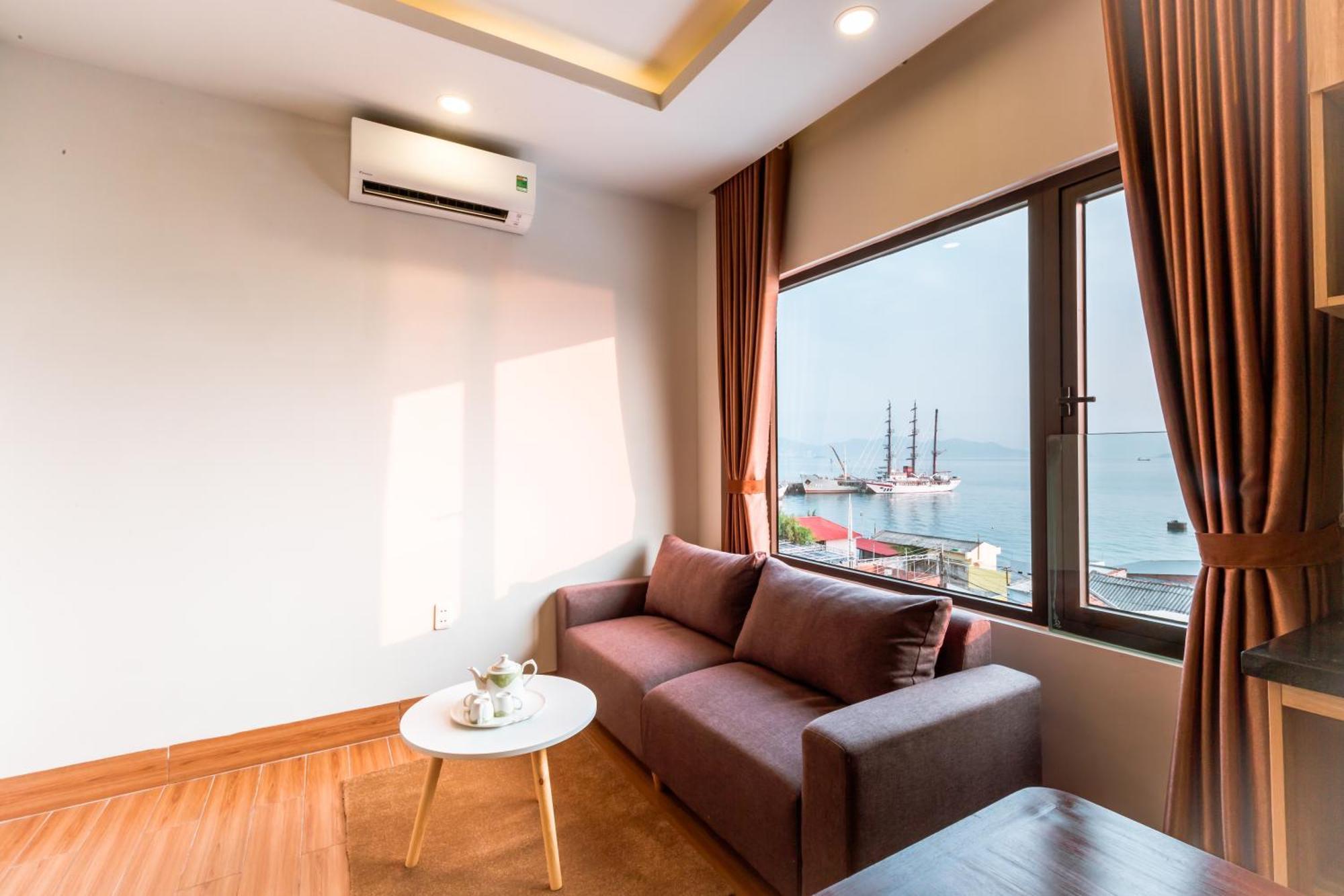 Aqua Seaview Hotel Nha Trang Bagian luar foto